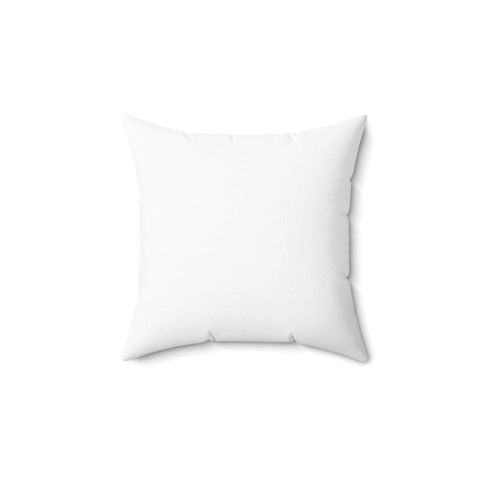 Christmas Spun Polyester Square Pillow