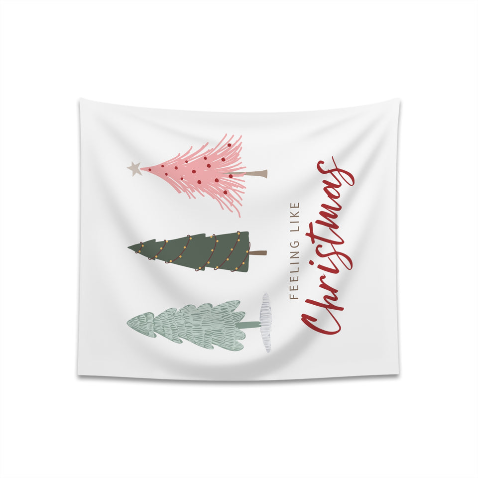 Christmas Printed Wall Tapestry