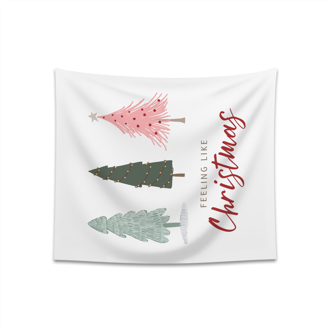 Christmas Printed Wall Tapestry