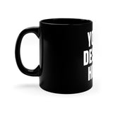 11oz Black Mug