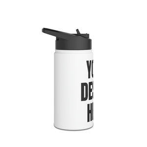 Stainless Steel Water Bottle, Standard Lid